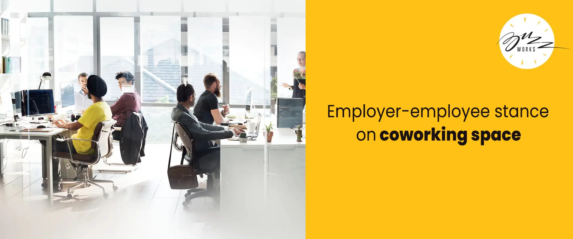 Employer-employee stance on Coworking Space