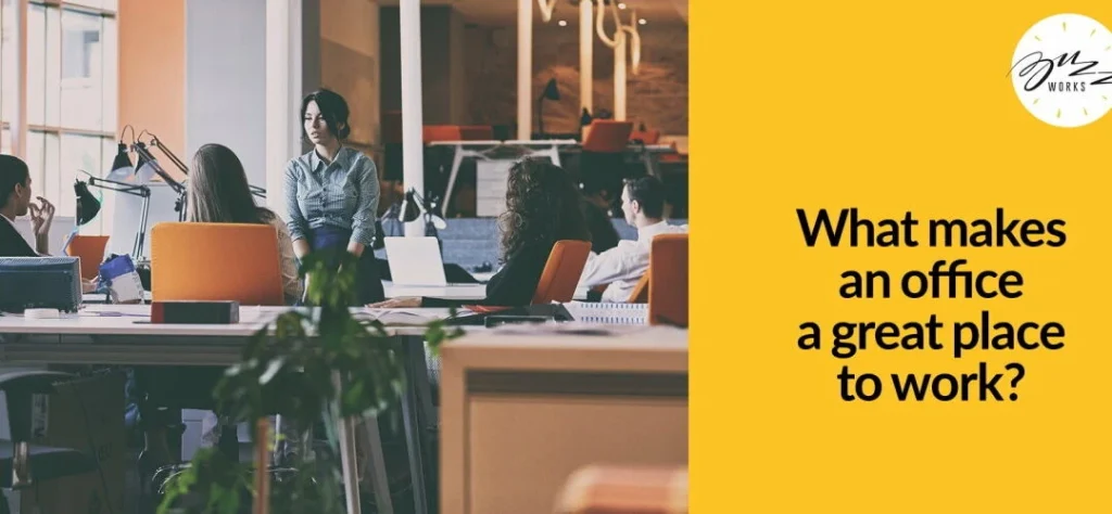 What makes an office a great place to work?