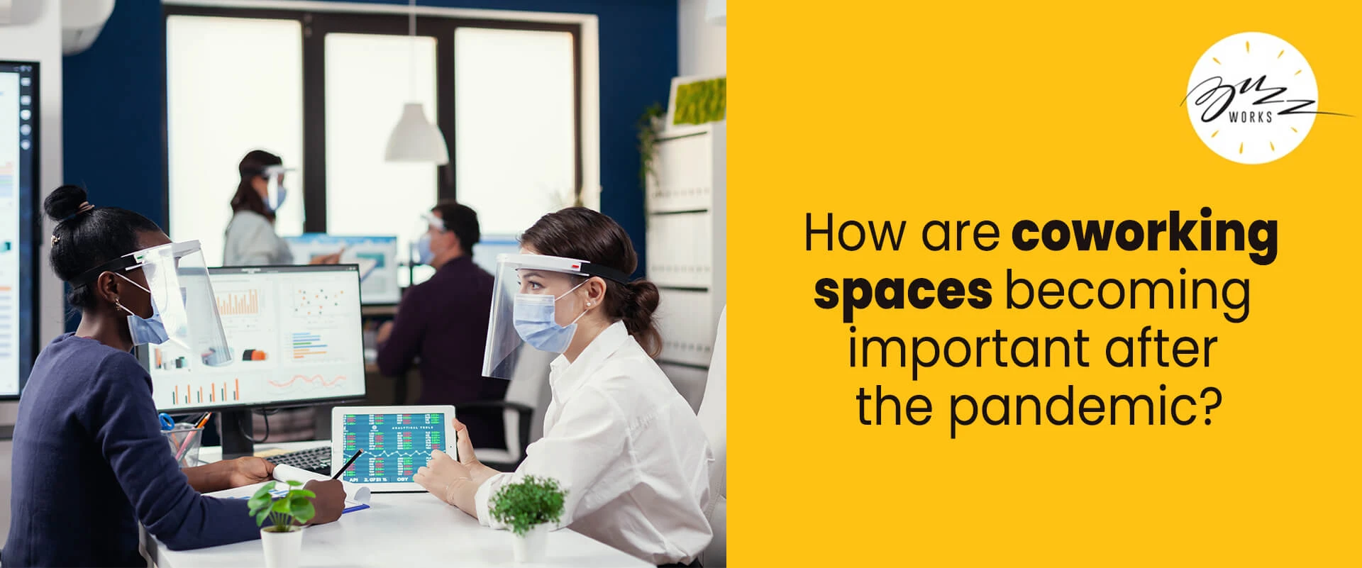 How are coworking spaces becoming important after the pandemic?