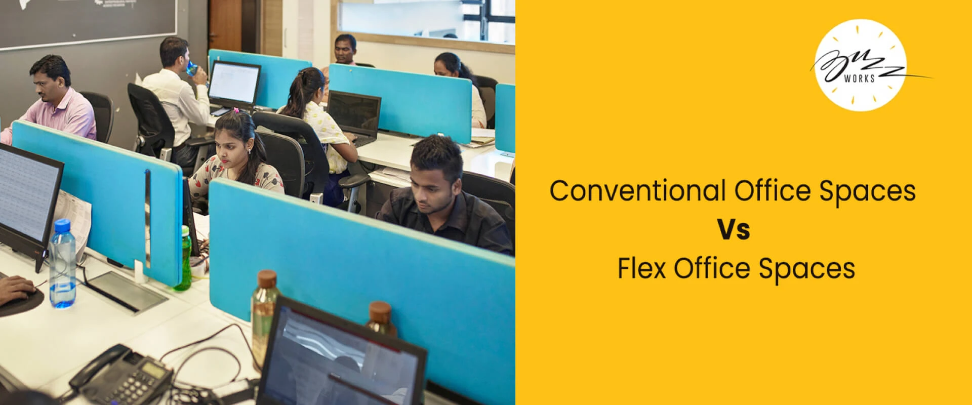 Conventional Office Spaces Vs Flex Office Spaces