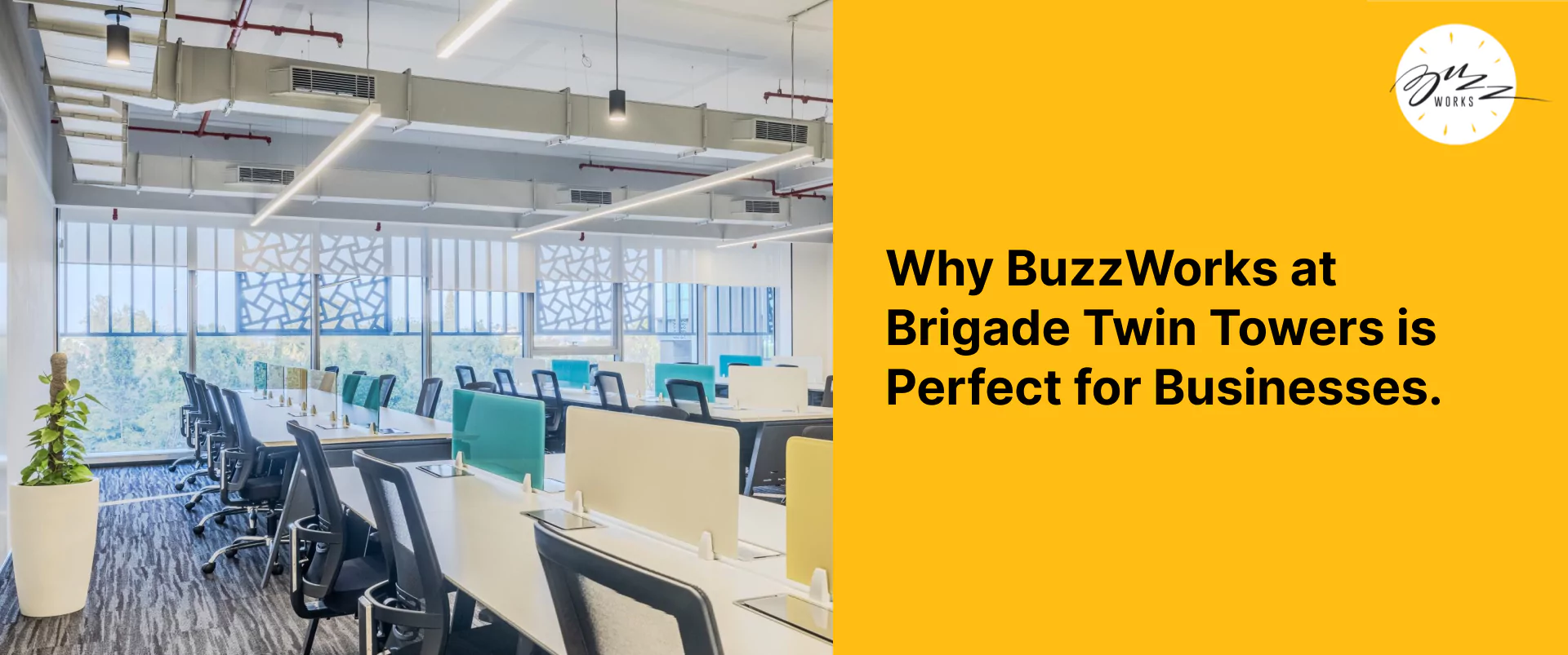 Seamless Connectivity & Premium Workspaces: Why BuzzWorks at Brigade Twin Towers is Perfect for Businesses